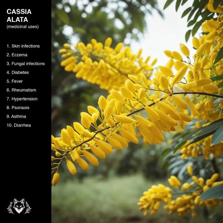 uses of Cassia alata