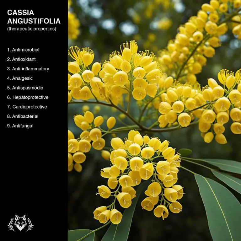 properties of Cassia angustifolia