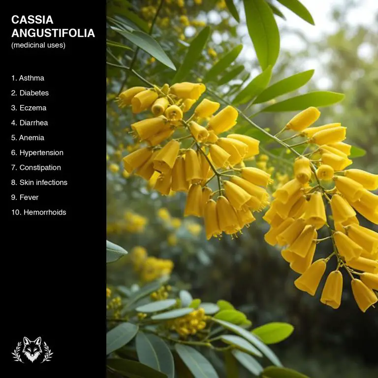 uses of Cassia angustifolia