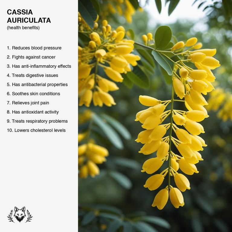 benefits of Cassia auriculata