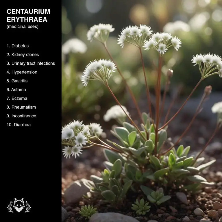 uses of Centaurium erythraea