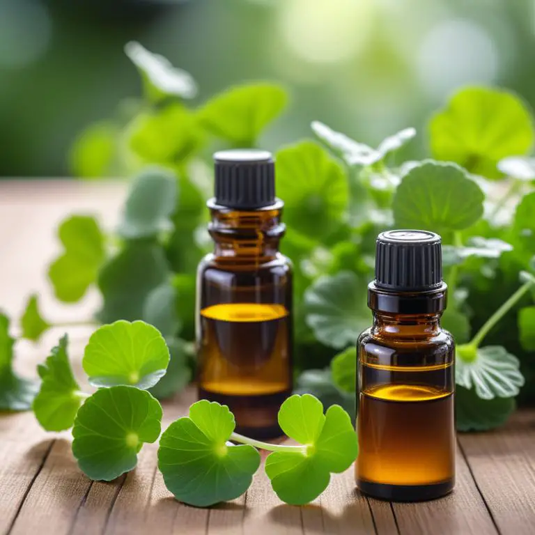 essential oil made with Centella asiatica