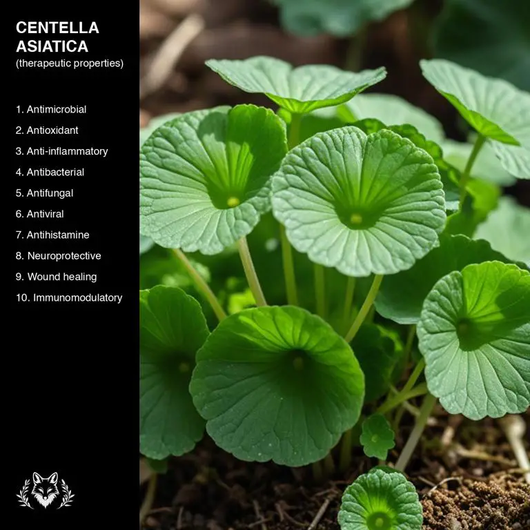 properties of Centella asiatica