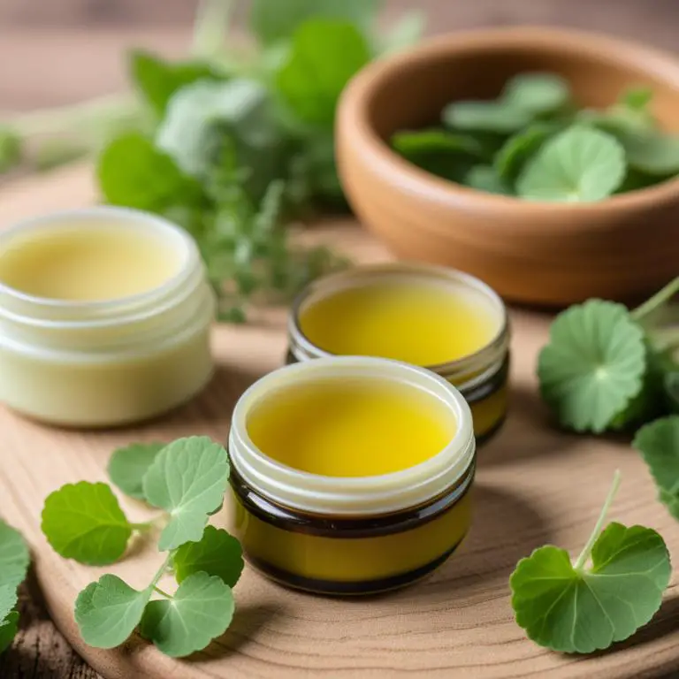 salve made with Centella asiatica