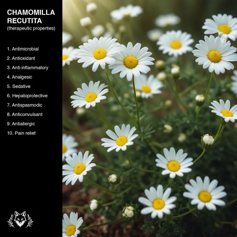 properties of Chamomilla recutita