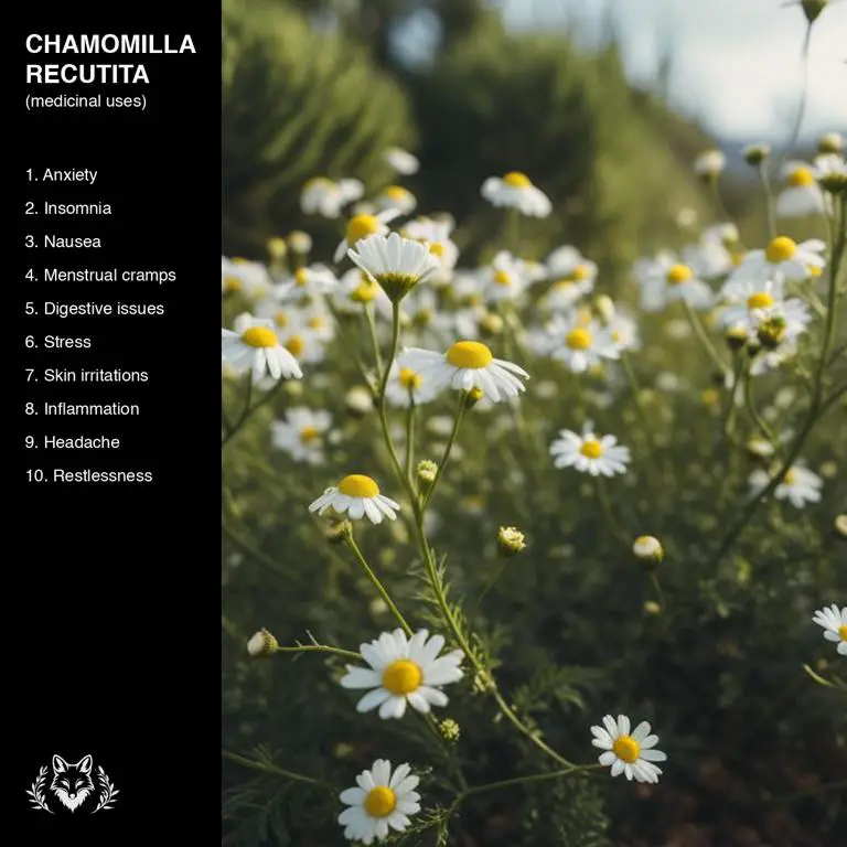 uses of Chamomilla recutita