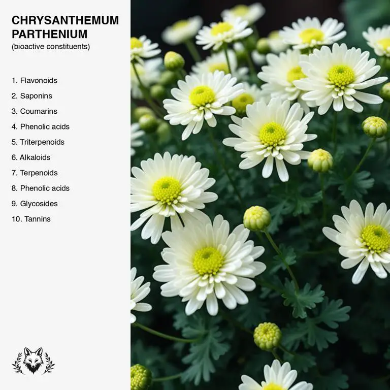 constituents of Chrysanthemum parthenium