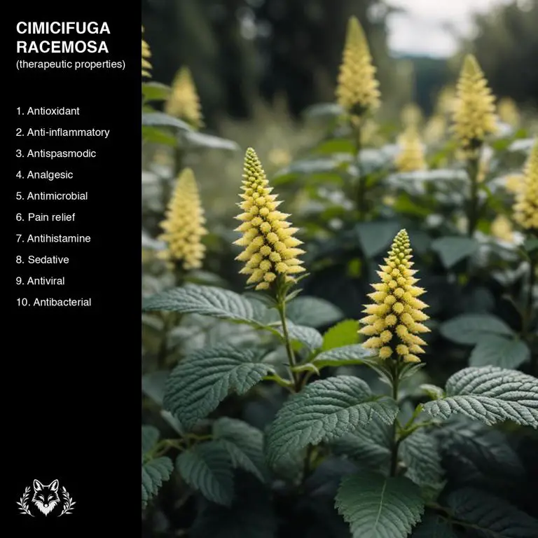 properties of Cimicifuga racemosa