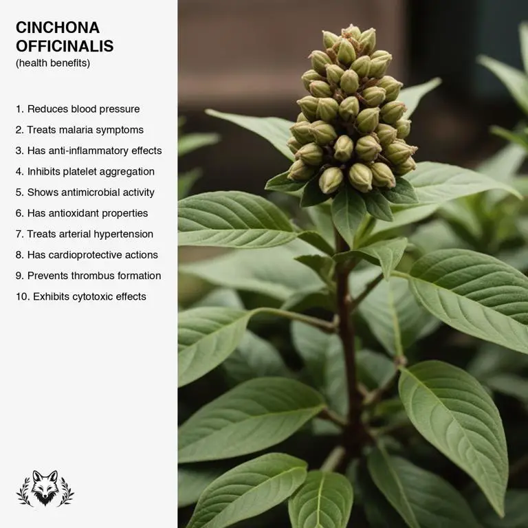 benefits of Cinchona officinalis