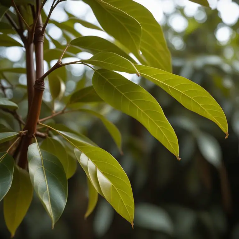 Cinnamomum camphora plant