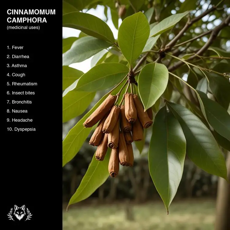 uses of Cinnamomum camphora