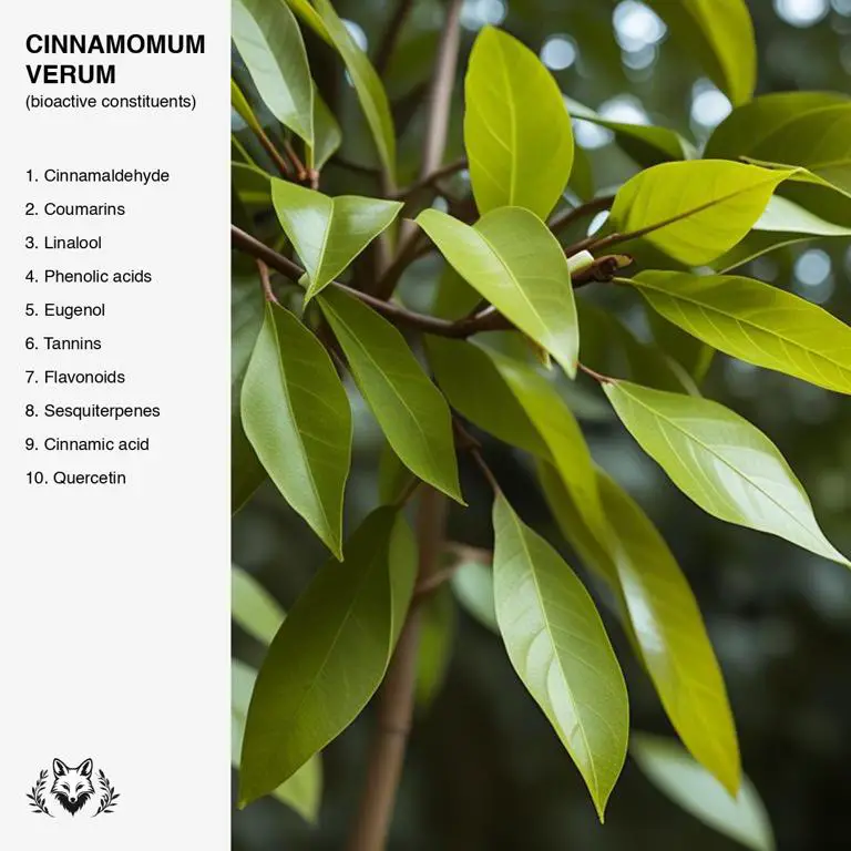 constituents of Cinnamomum verum