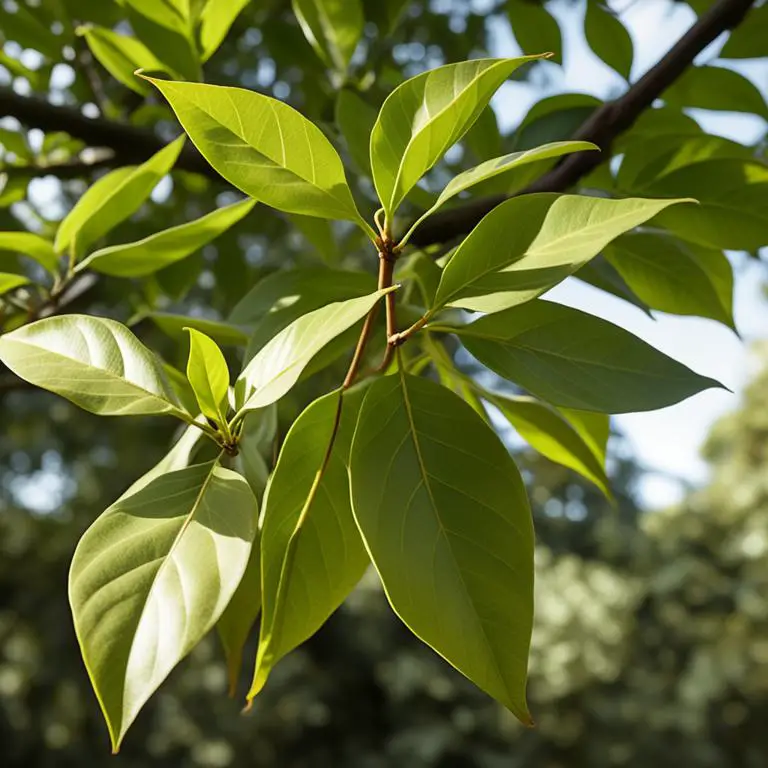 Cinnamomum verum plant