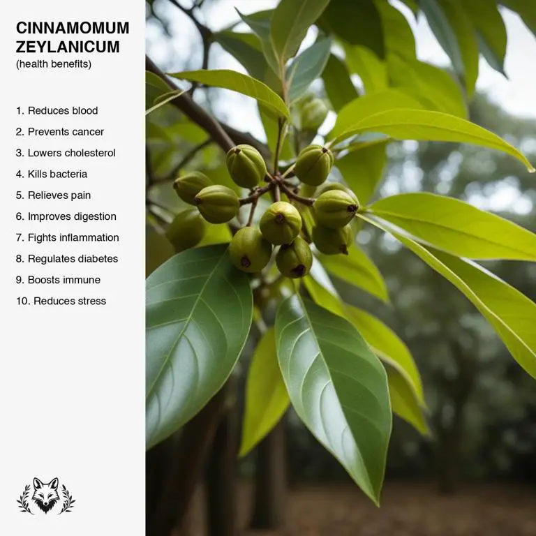 benefits of Cinnamomum zeylanicum