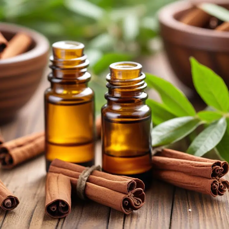 essential oil made with Cinnamomum zeylanicum