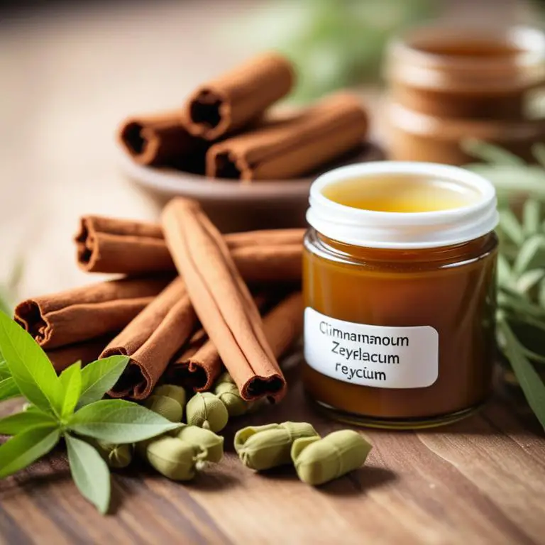 salve made with Cinnamomum zeylanicum