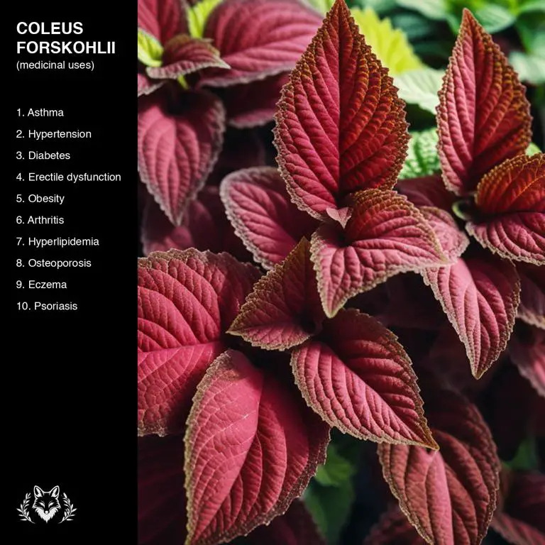 uses of Coleus forskohlii