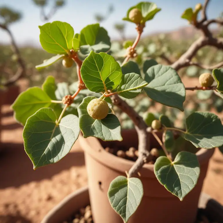 Commiphora molmol plant