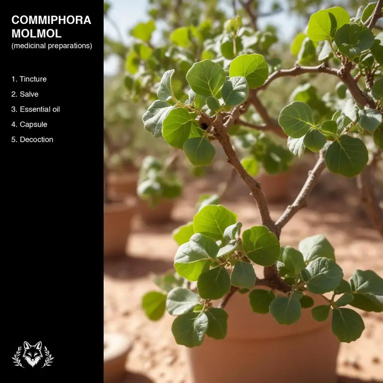 preparations of Commiphora molmol