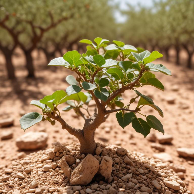 Commiphora mukul plant