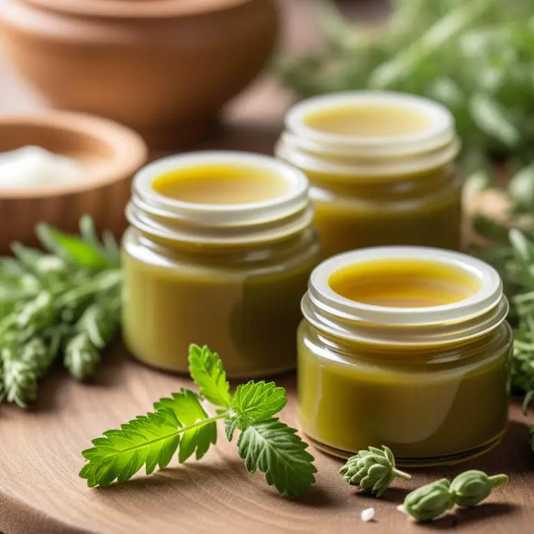 salve made with Coriandrum sativum