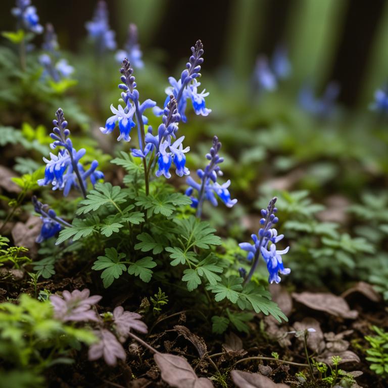 Corydalis yanhusuo plant