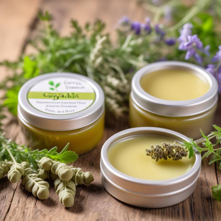 salve made with Corydalis yanhusuo