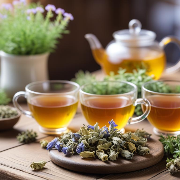 tea made with Corydalis yanhusuo