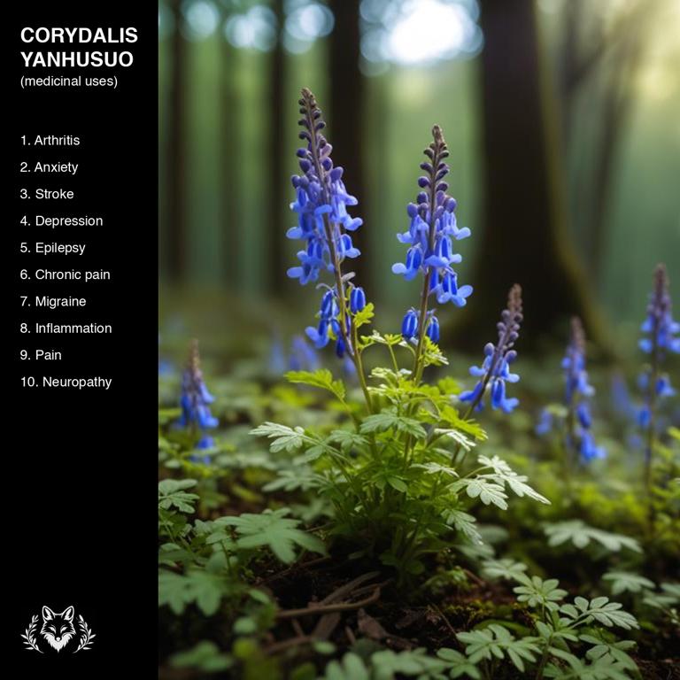 uses of Corydalis yanhusuo