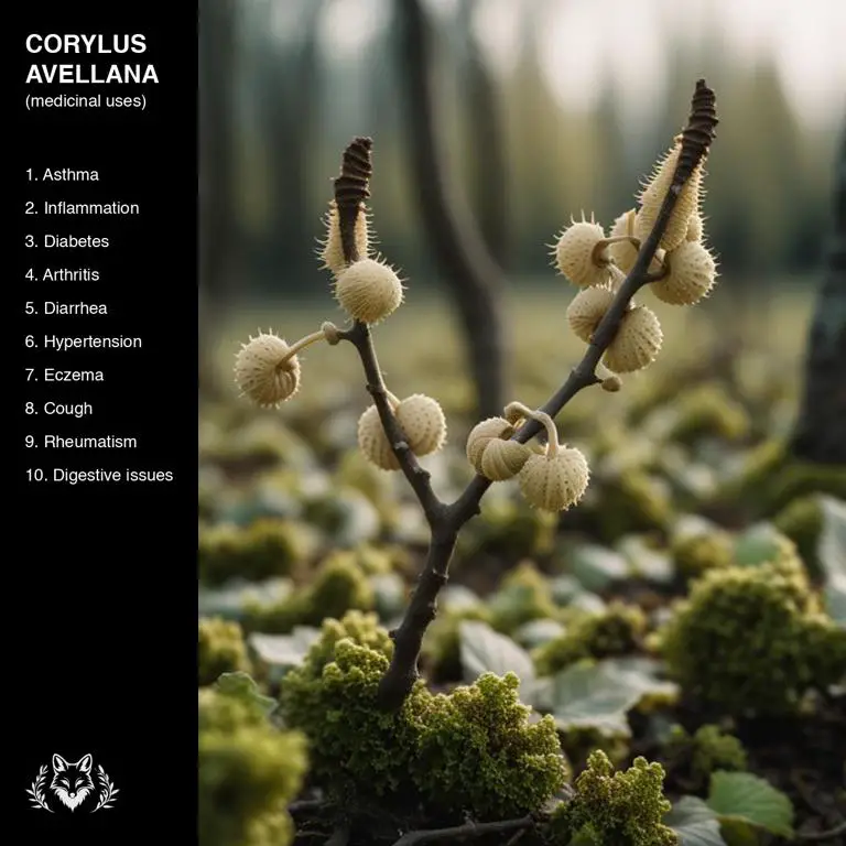 uses of Corylus avellana