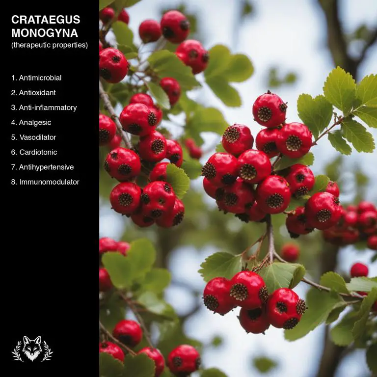 properties of Crataegus monogyna