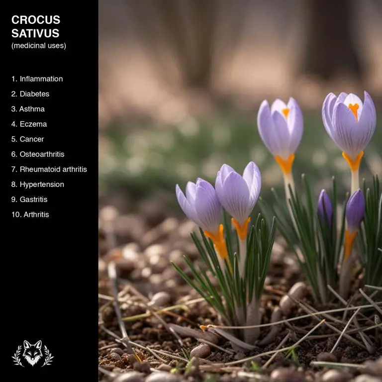 uses of Crocus sativus