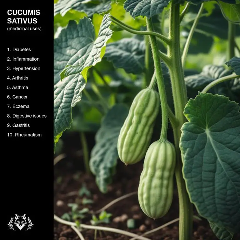 uses of Cucumis sativus