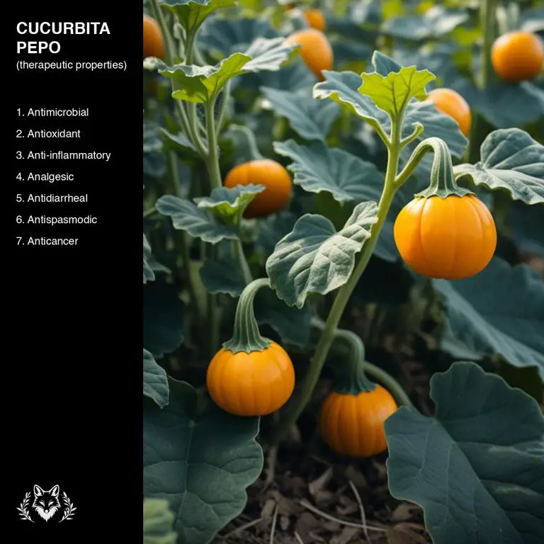 properties of Cucurbita pepo