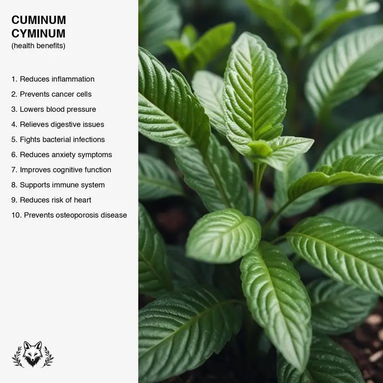 benefits of Cuminum cyminum