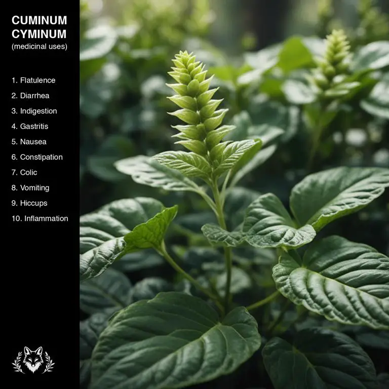 uses of Cuminum cyminum