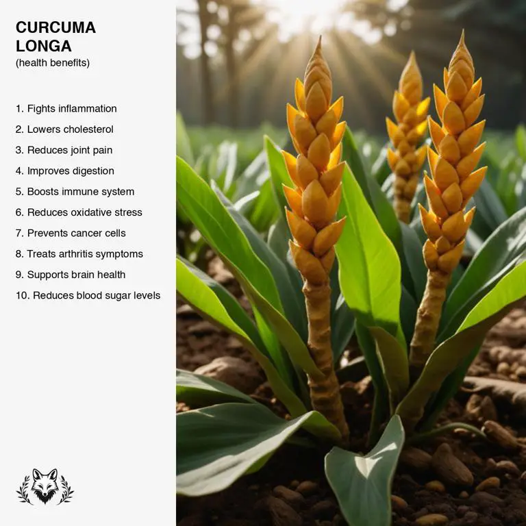 benefits of Curcuma longa