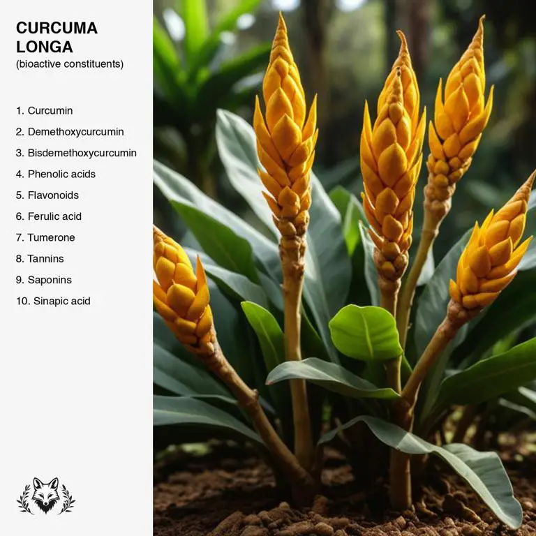 constituents of Curcuma longa