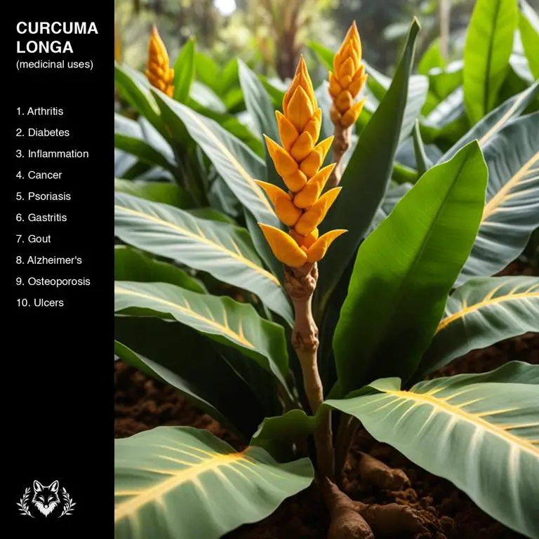 uses of Curcuma longa