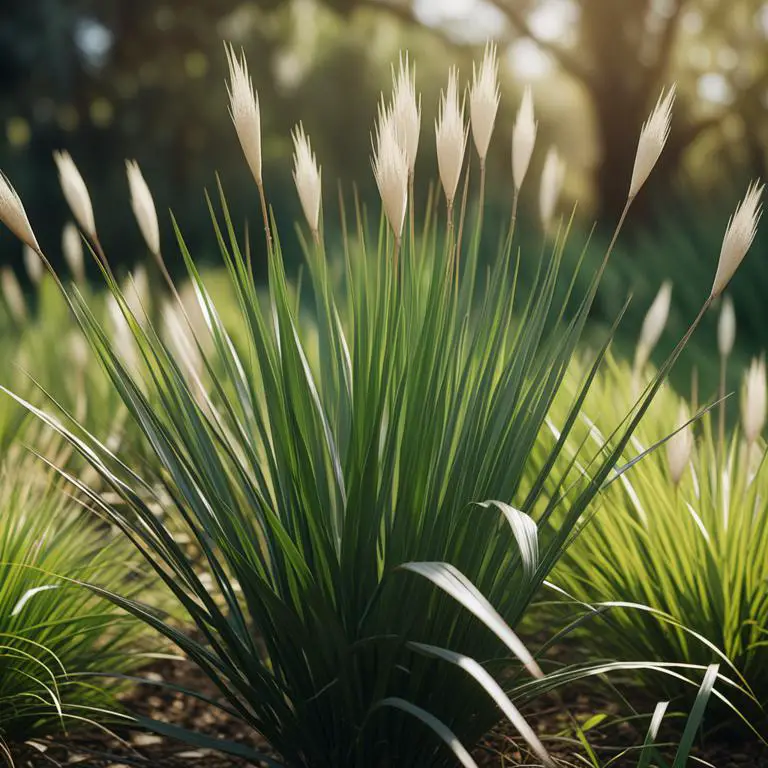 Cymbopogon citratus plant