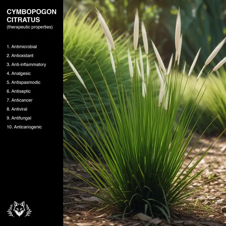 properties of Cymbopogon citratus