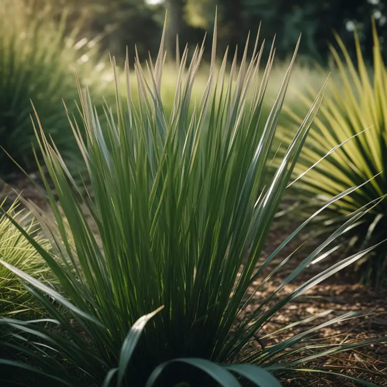 Cymbopogon nardus plant