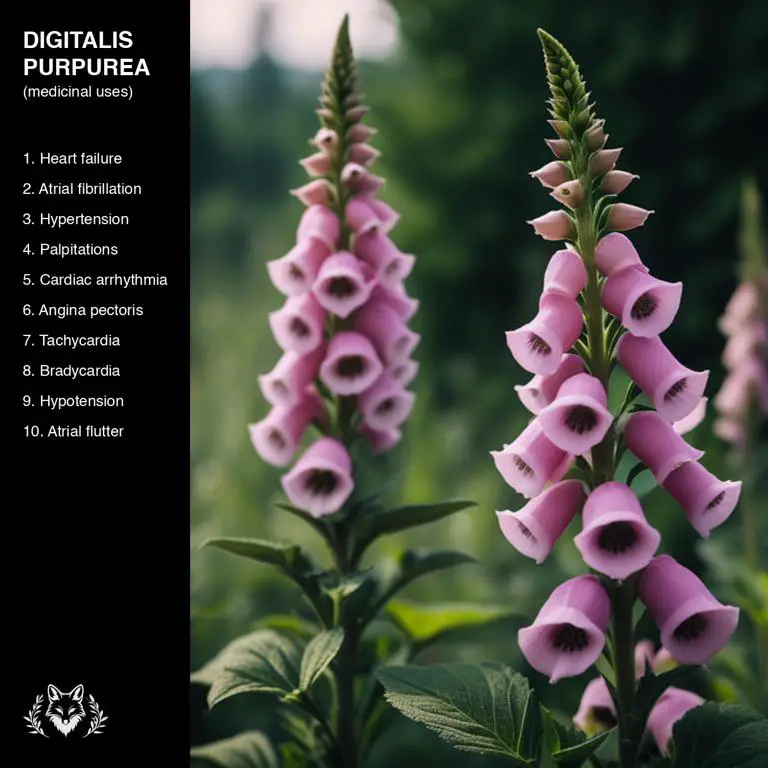 uses of Digitalis purpurea