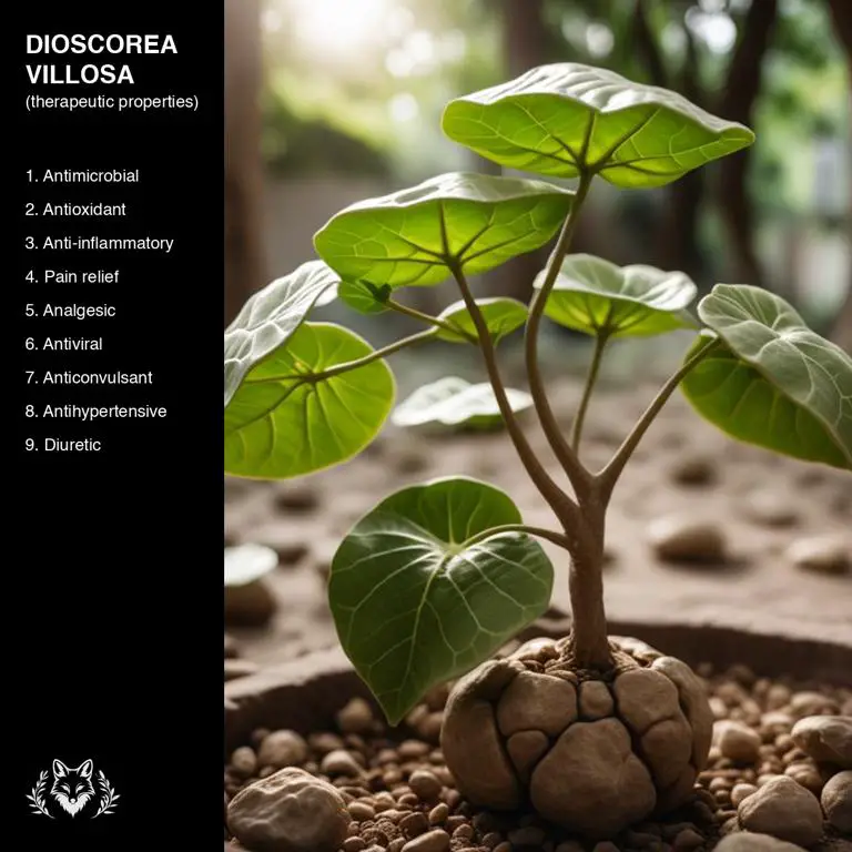 properties of Dioscorea villosa