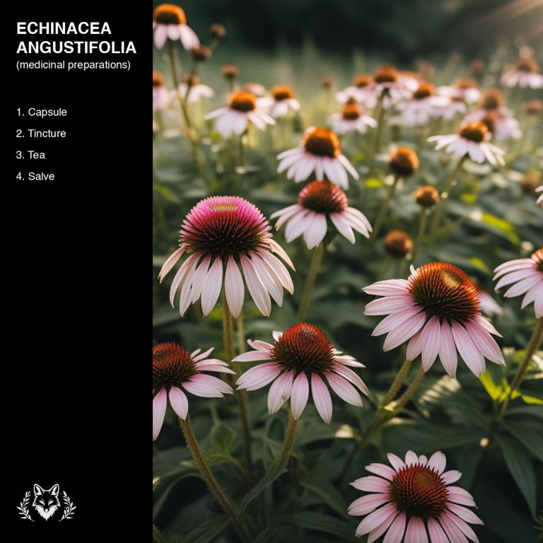 preparations of Echinacea angustifolia