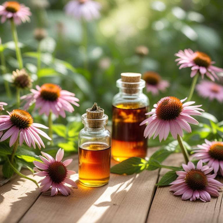 tincture made with Echinacea angustifolia