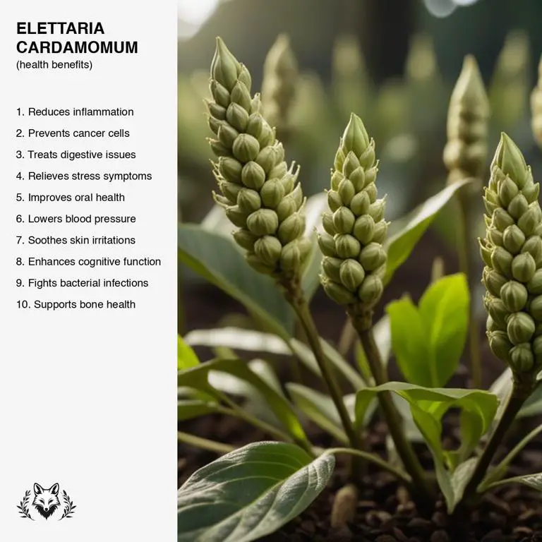 benefits of Elettaria cardamomum