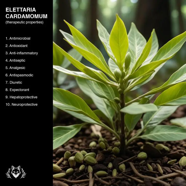 properties of Elettaria cardamomum