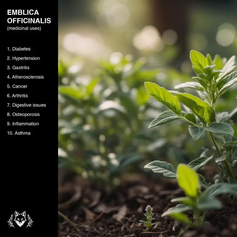 uses of Emblica officinalis