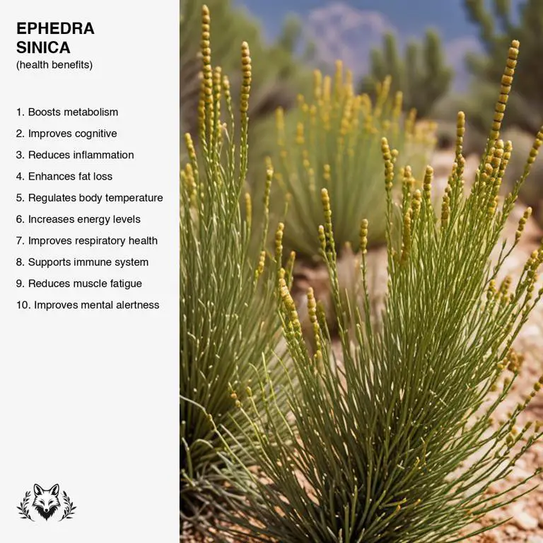 benefits of Ephedra sinica